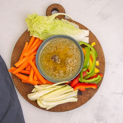 Bagna Cauda with Rainbow Veg Dippers
