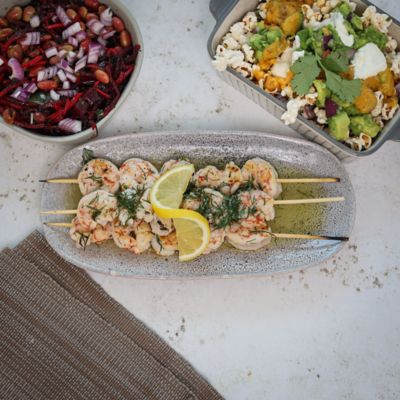 BBQ Herb & Garlic Prawn Skewers