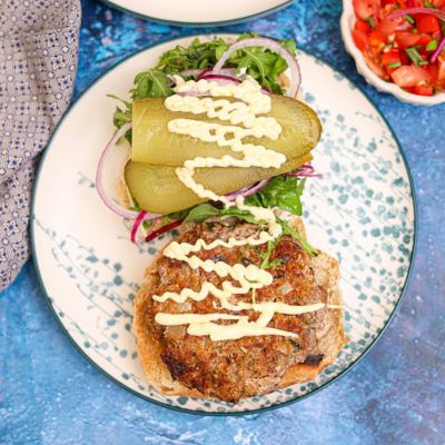 Beef & Quinoa Burgers