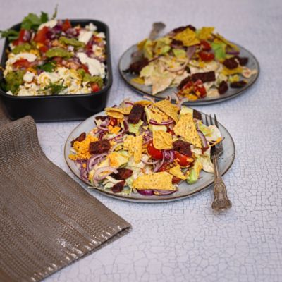 Beef Jerky Taco Salad