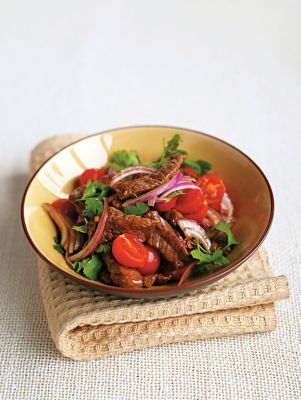 Beef, Tomato & Onion Salad