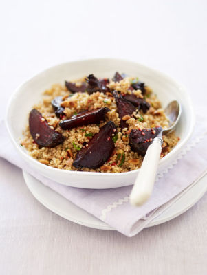 Roasted Beetroot Couscous