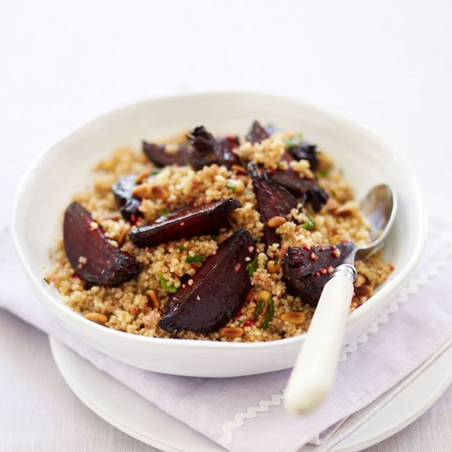Roasted Beetroot Couscous