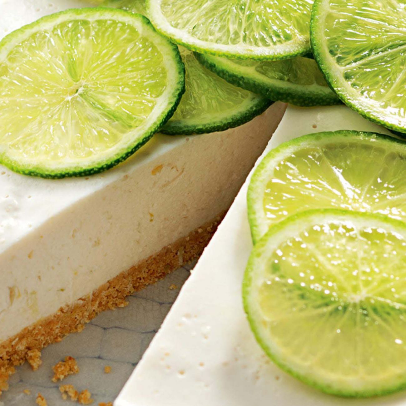 Lime cheesecake