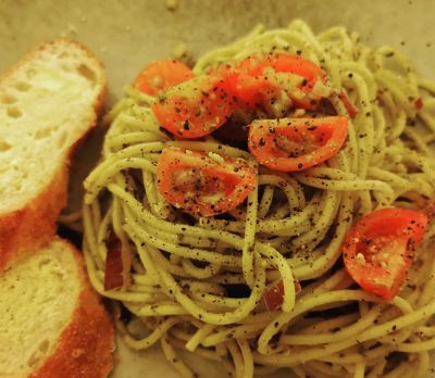 Pesto Spaghetti
