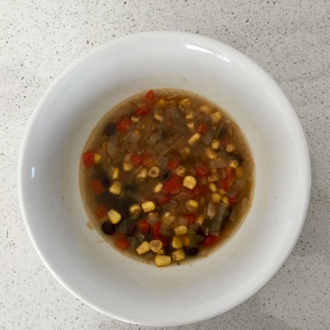Mexican Blackbean & Corn Soup