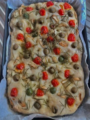 No Knead Focaccia