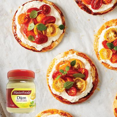 Blister Tomatoes, Ricotta Tarts