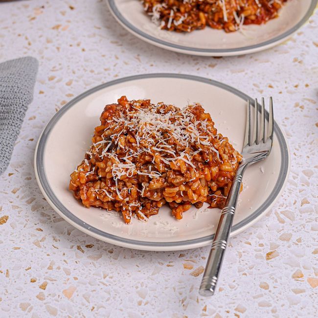 Bolognese Risotto