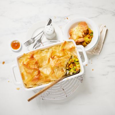 Bombay-inspired Potato Pie