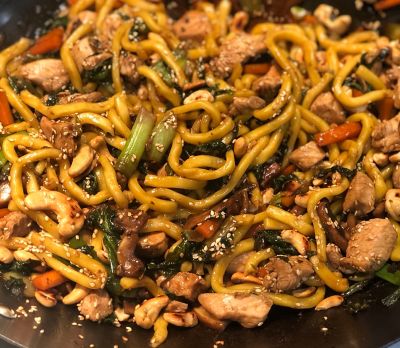 Chicken & Cashew stir fry