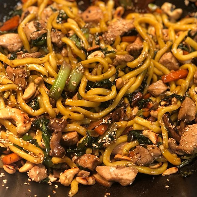 Chicken & Cashew stir fry