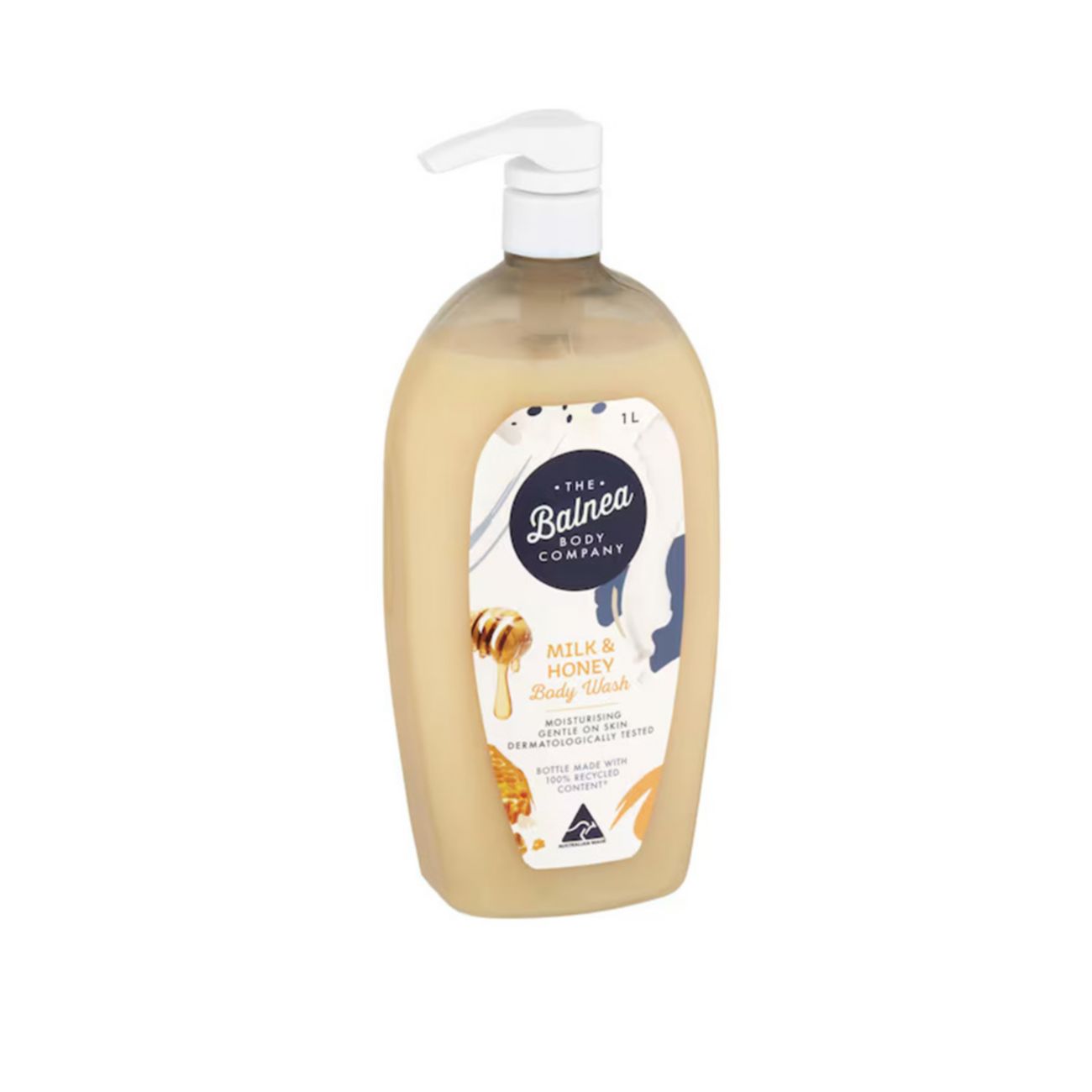 Balnea Milk & Honey Body Wash 1L