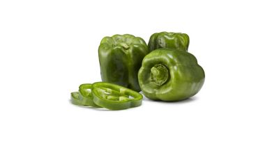 Green capsicums