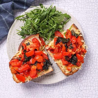 Bruschetta with Vegan Cheese