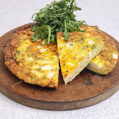 Brussels Sprout & Feta Frittata