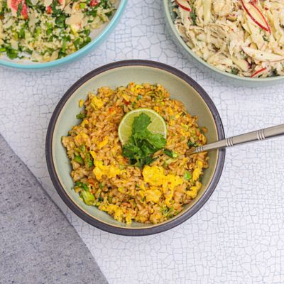 Brussels Sprout Egg Fried Rice