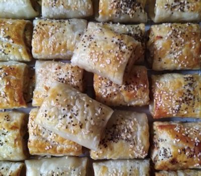 Chicken and Vegetable Sausage Rolls