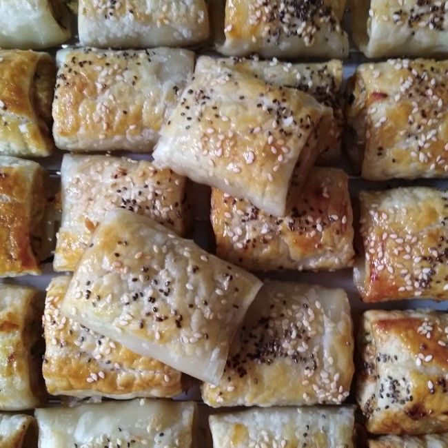 Chicken and Vegetable Sausage Rolls