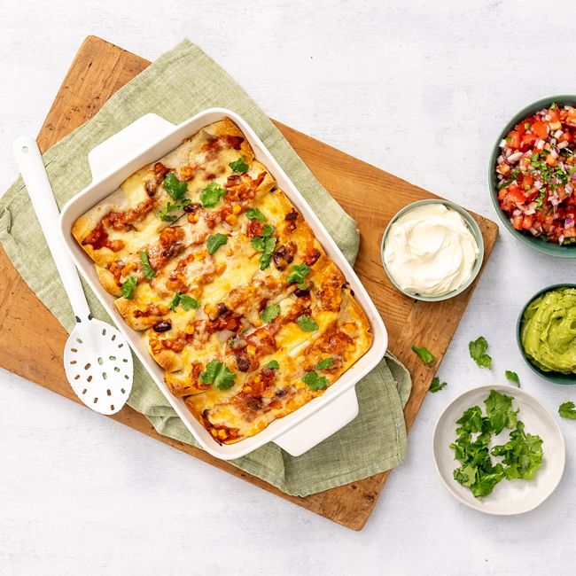Easy Chicken Enchiladas