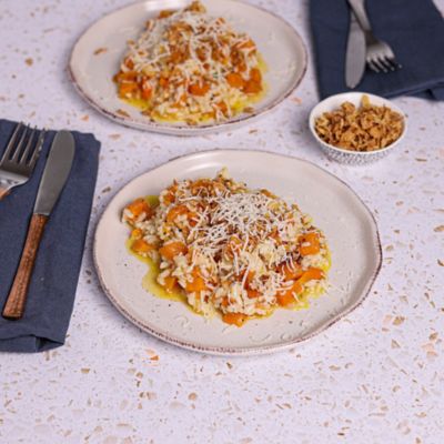 Butternut Squash & Onion Risotto