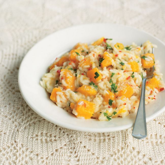Chilli & Butternut Squash Risotto