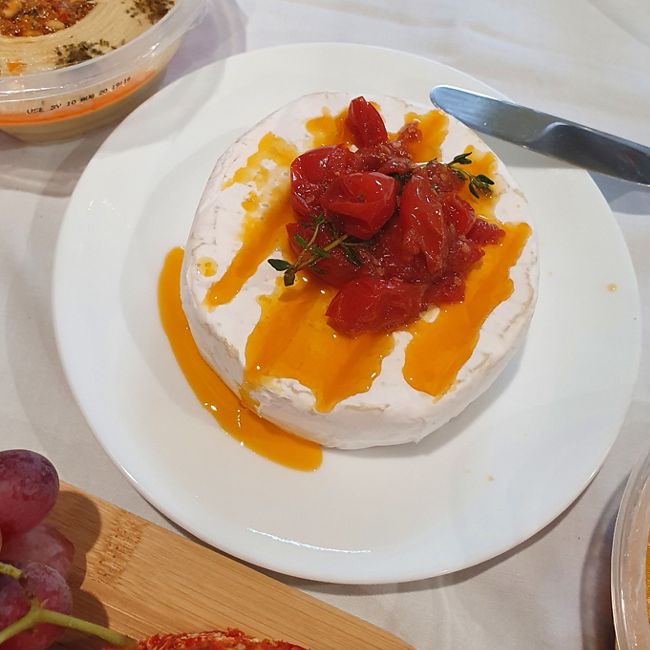 Brie & Tomato Oil