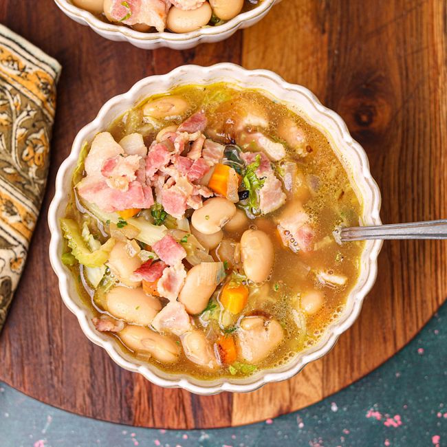 Cabbage & White Bean Stew
