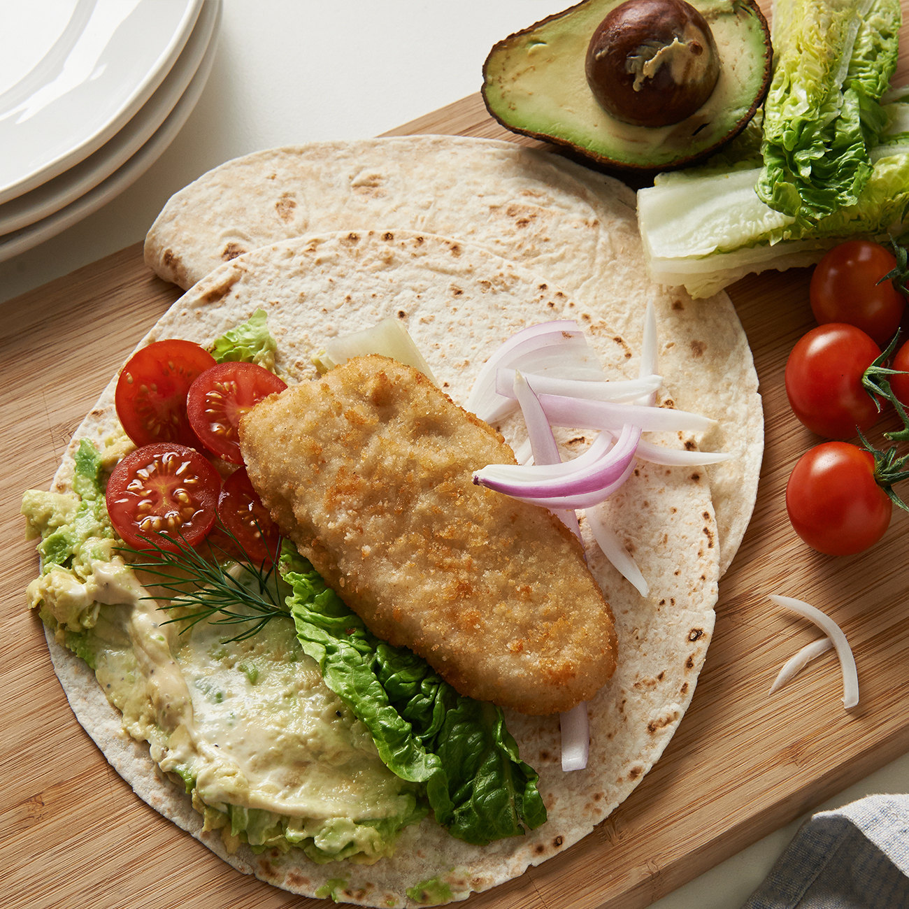 Cafe Style Crumbed Fish