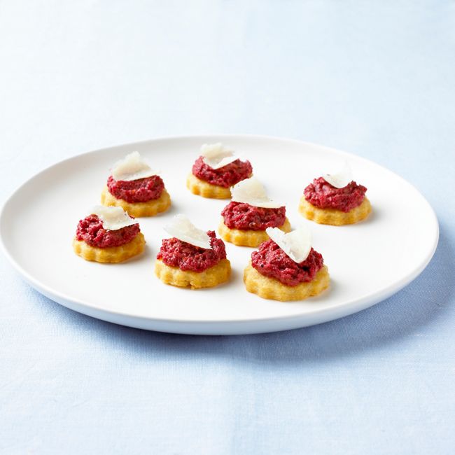 Step-by-step Parmesan Shortbreads