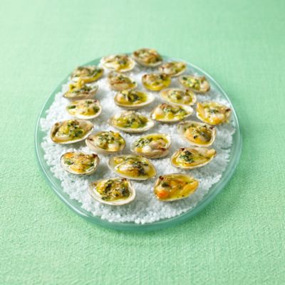 Clams With Ginger & Lime Butter