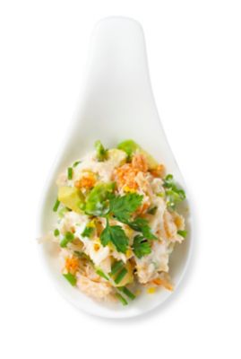 Fresh Crab With Avocado & Lemon Salad