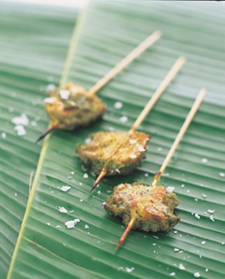 Curried Coconut Chicken Sticks