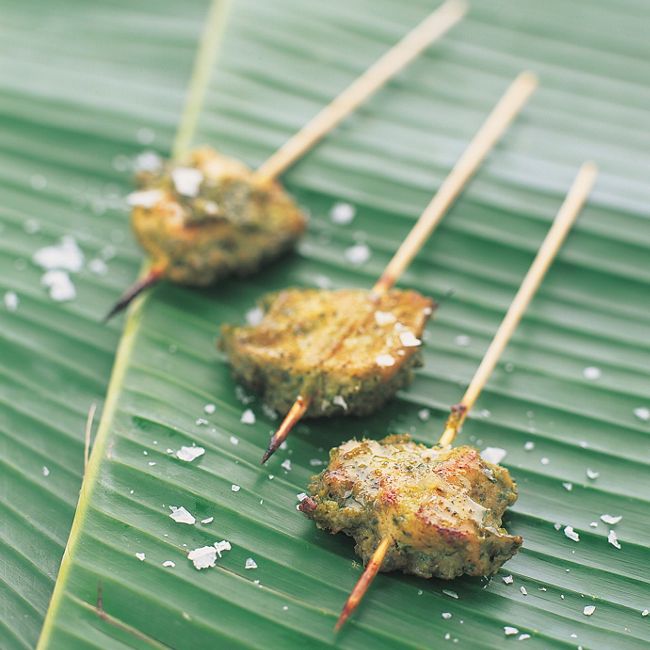 Curried Coconut Chicken Sticks