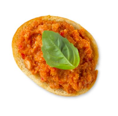 Sun-blushed Tomato Pesto Crostini