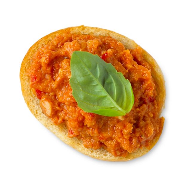 Sun-blushed Tomato Pesto Crostini