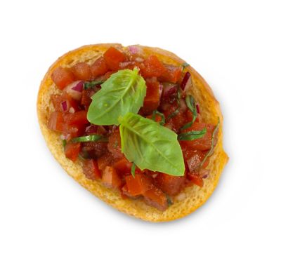 Fresh Tomato Salsa Crostini