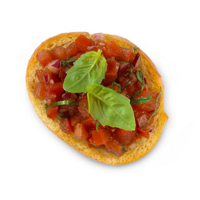 Fresh Tomato Salsa Crostini