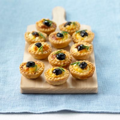 Feta, Olive & Rosemary Tartlets