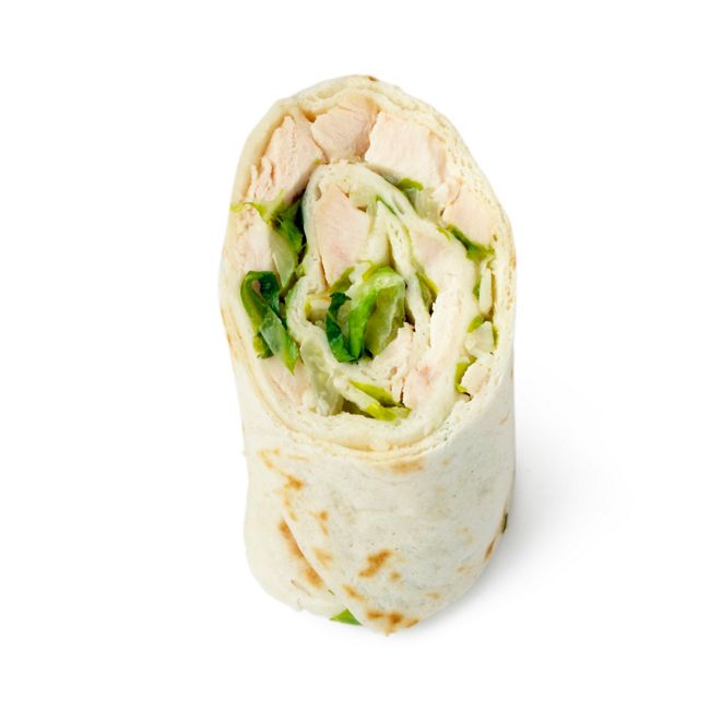 Chicken Caesar Salad Wrap