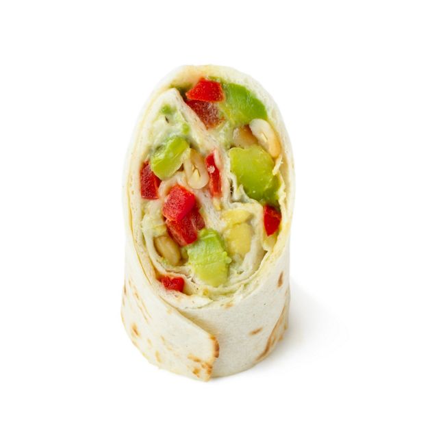 Avocado, Basil & Pine Nut Wraps