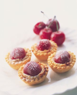 Cherry & Almond Frangipane Tartlets