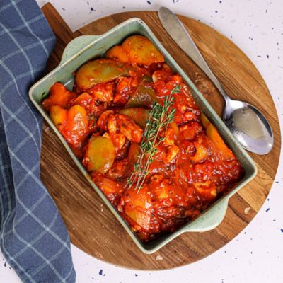 Capsicum Casserole with Chicken