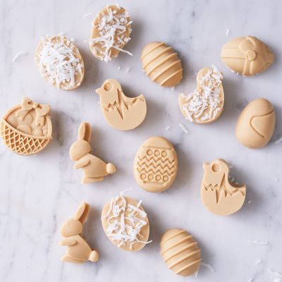 Caramelised White Chocolate & Coconut Easter Chocolates