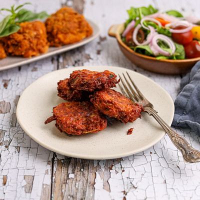 Carrot & Halloumi Bites