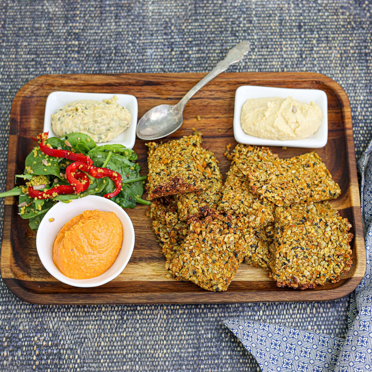 Carrot & Mixed Seed Crackers Recipe Woolworths