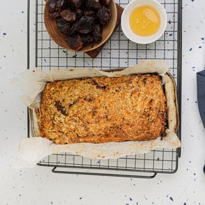 Carrot Cake Loaf with Pecans