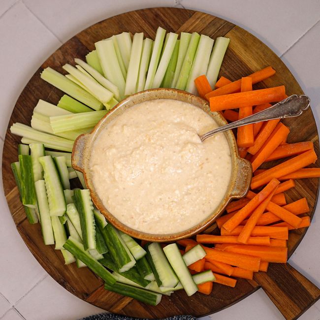 Cashew Cream Fondue