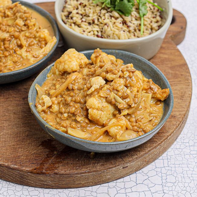 Cauliflower Dhansak