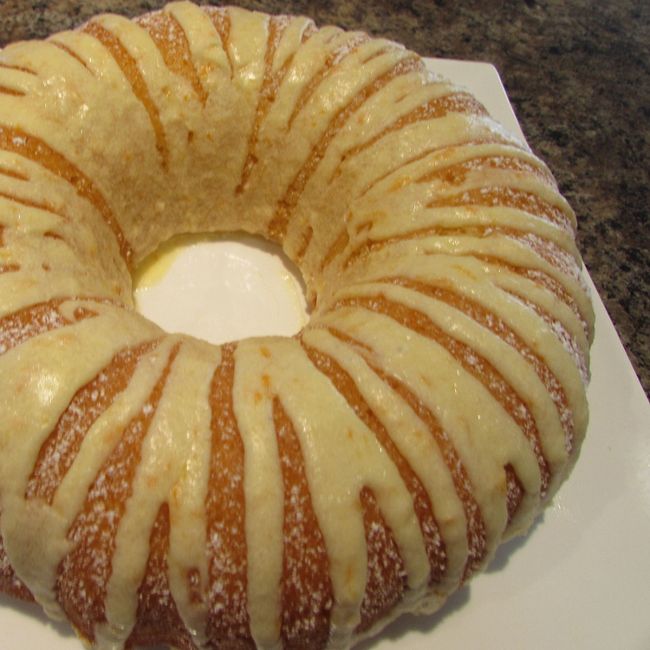 Orange Bundt Cake